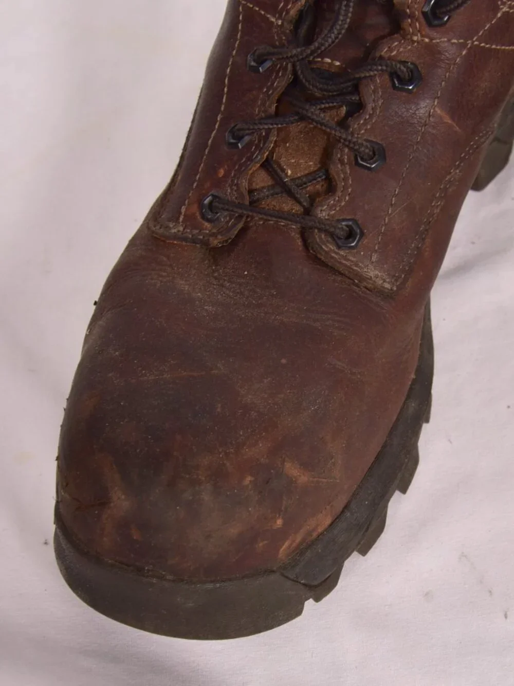 Timberland Pro Titan EV TB0A5XXB214 Men 14 Brown Safety Toe Oxford Shoes